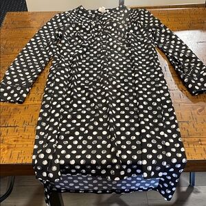 Merona Black and White Polka Dot Dress